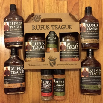 Gluten-free BBQ sauces from Rufus Teague